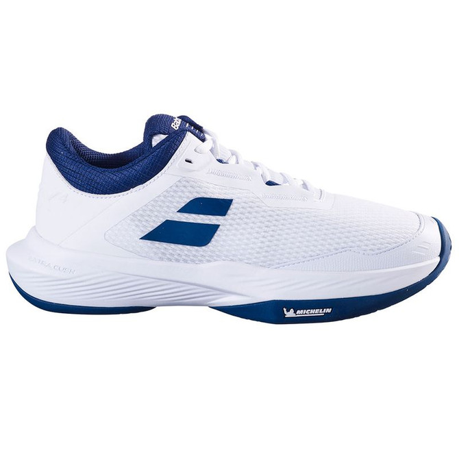 Babolat SFX 4 All Court Mens Tennis Shoe - White/Estate Blue