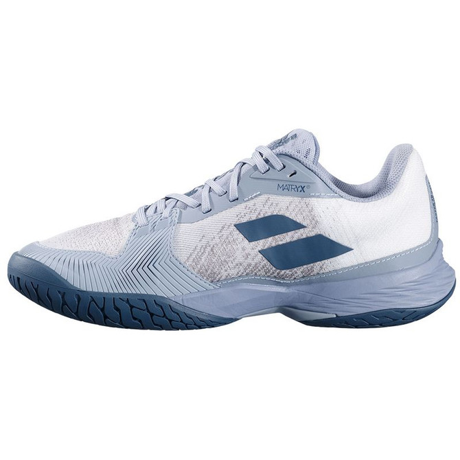 Babolat Jet Mach III All Court Mens Tennis Shoe - White/Dark Grey - 3