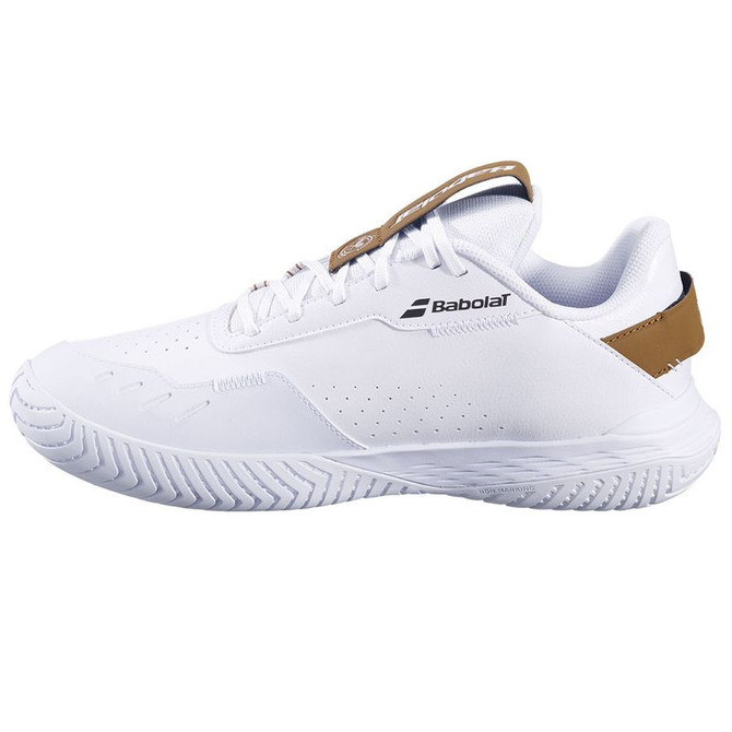 Babolat SFX Evo All Court Wimbledon Mens Tennis Shoe - White/After Dark - 3