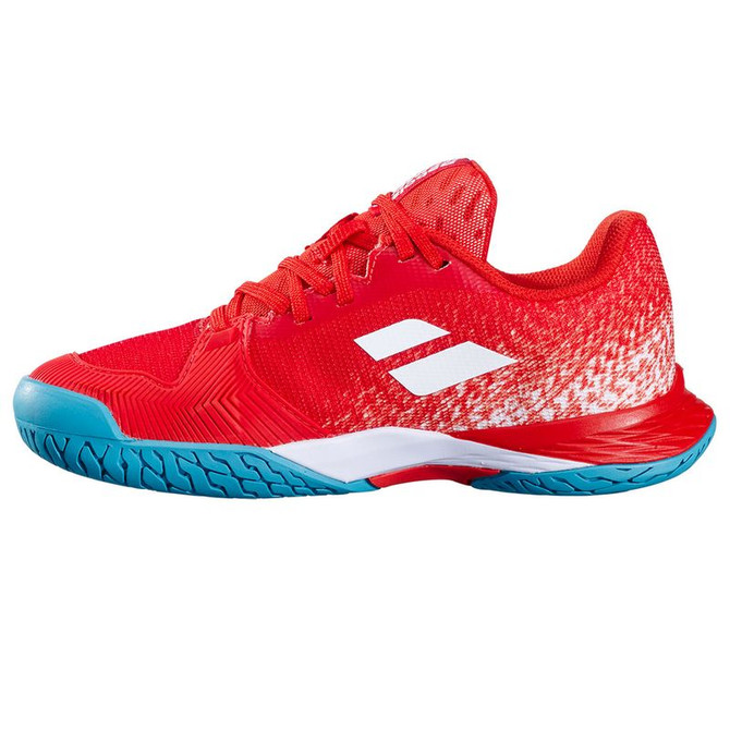 Babolat Jet Mach III All Court Womens Tennis Shoe - Fiesta Red/White - 3