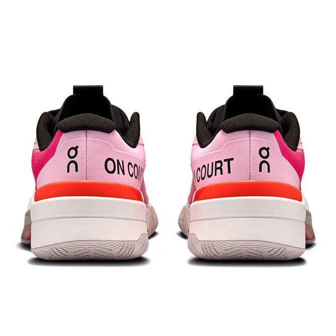 On The Roger Pro Fire Mens Tennis Shoe - Pink/Flame - 5