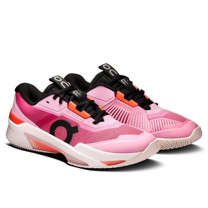 On The Roger Pro Fire Mens Tennis Shoe - Pink/Flame - 6