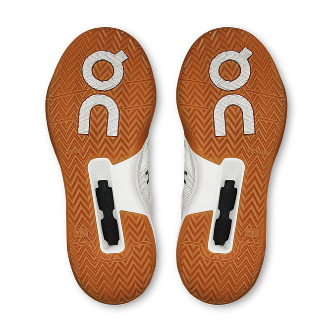 On The Roger Clubhouse Pro 1 Womens Tennis Shoe - Ivory/Grenadine - 3