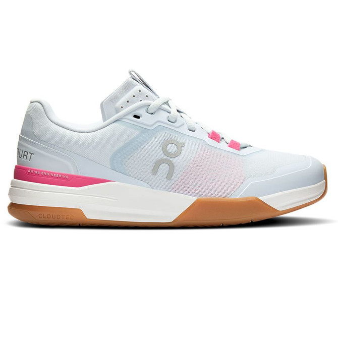 On The Roger Advantage Pro Womens Tennis Shoe - Arctic/White