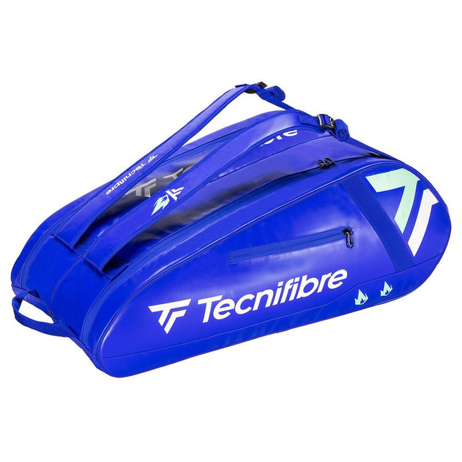Tecnifibre Endurance ID 12 Pack Tennis Bag - Blue/White/Turquoise