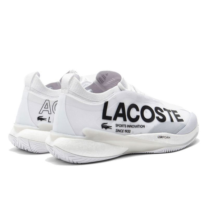 Lacoste AG-LT25 Lite Mens Tennis Shoe - White/White - 6