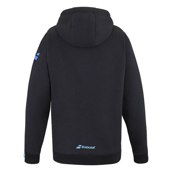 Babolat Exercise Boys Hood Sweatshirt - Black/Black - 3