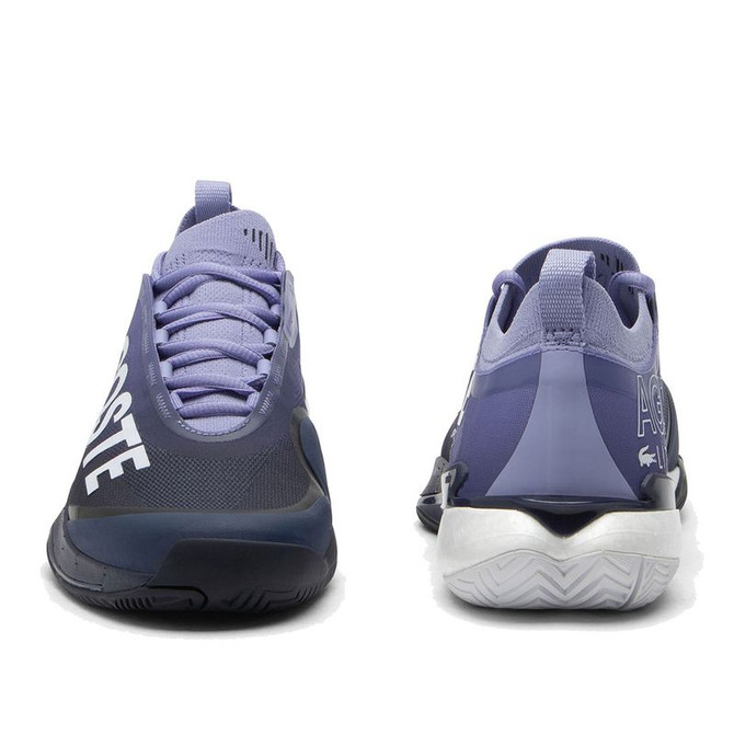 Lacoste AG-LT25 Lite Womens Tennis Shoe - Lt Purple/Navy - 5