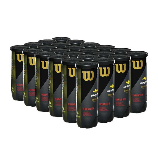 Wilson US Open Regular Duty Tennis Balls (Case)