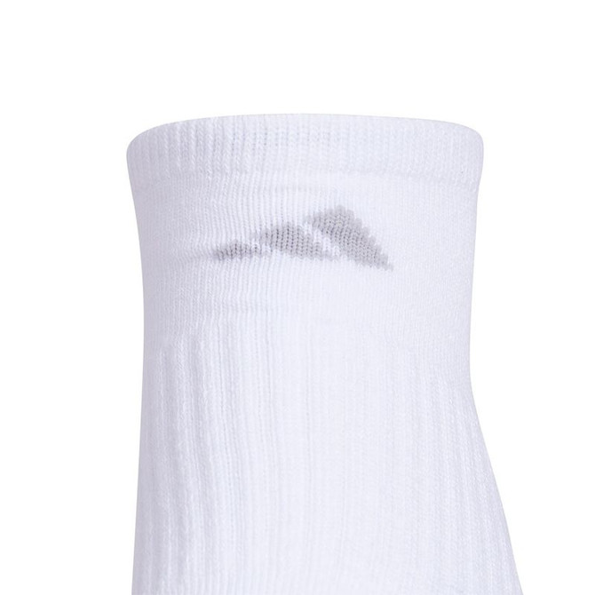 adidas Cushioned 3.0 3 Pack No Show Women's Sock - White/Clear Onix Grey - 3