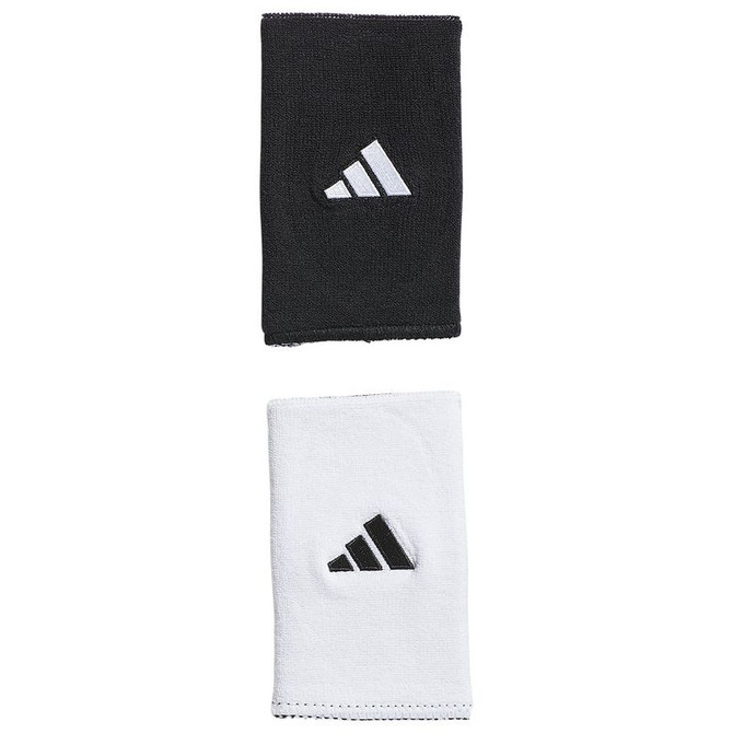 adidas Interval Large Reversible 2.0 Wristbands - Black/White
