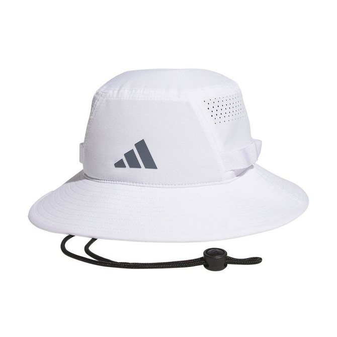 adidas Victory 5 Mens Bucket Hat - White/Onix Grey/Black