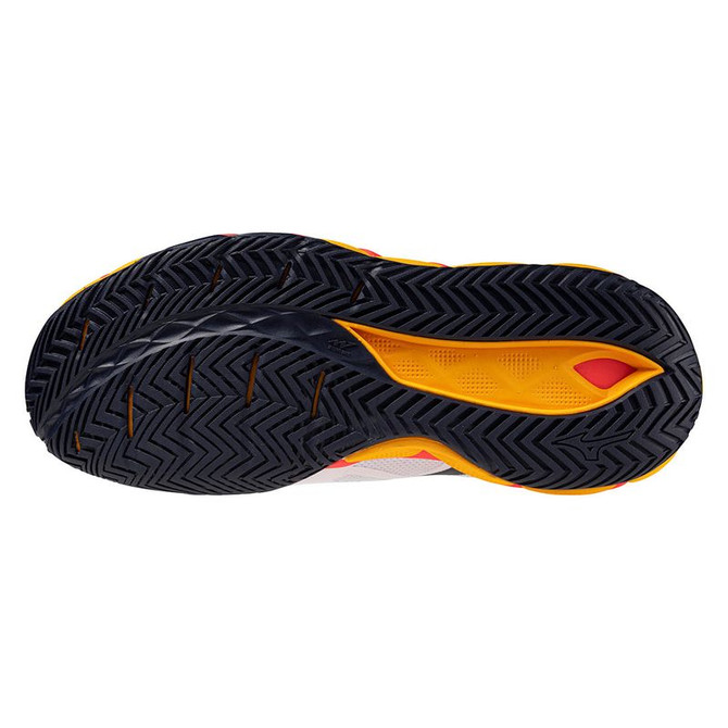 Mizuno Wave Enforce Tour 2 Mens Tennis Shoe - White/Baritone Blue - 4