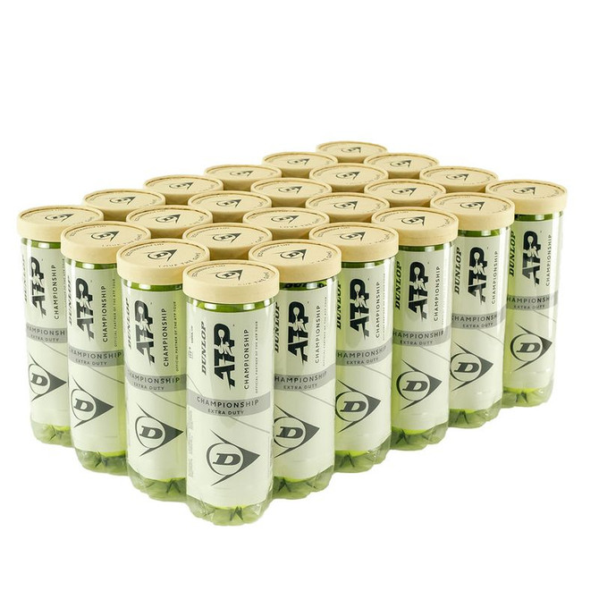 Dunlop ATP Championship Extra Duty Tennis Balls (Case)