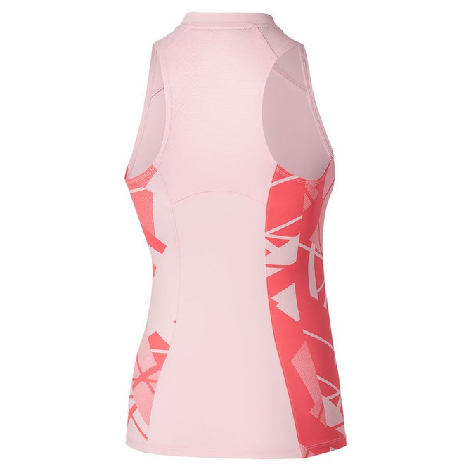 Mizuno Printed Tank - Barely Pink - 2