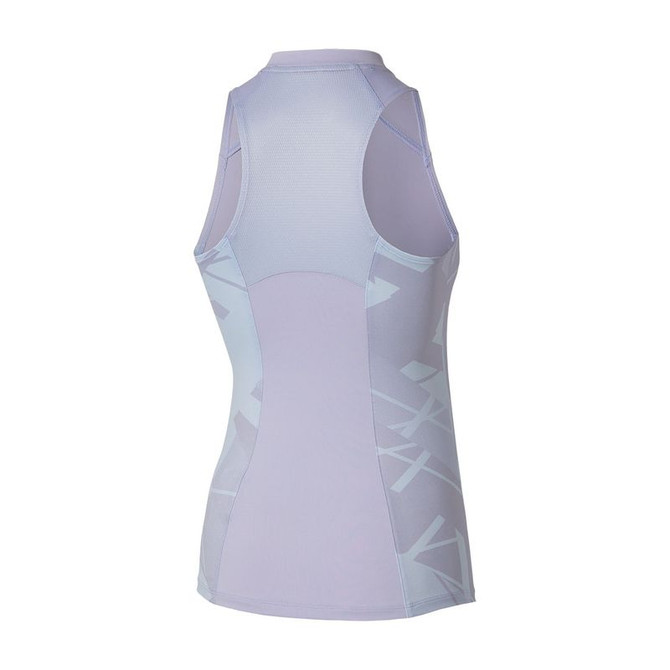Mizuno Printed Tank - Icelandic Blue - 2