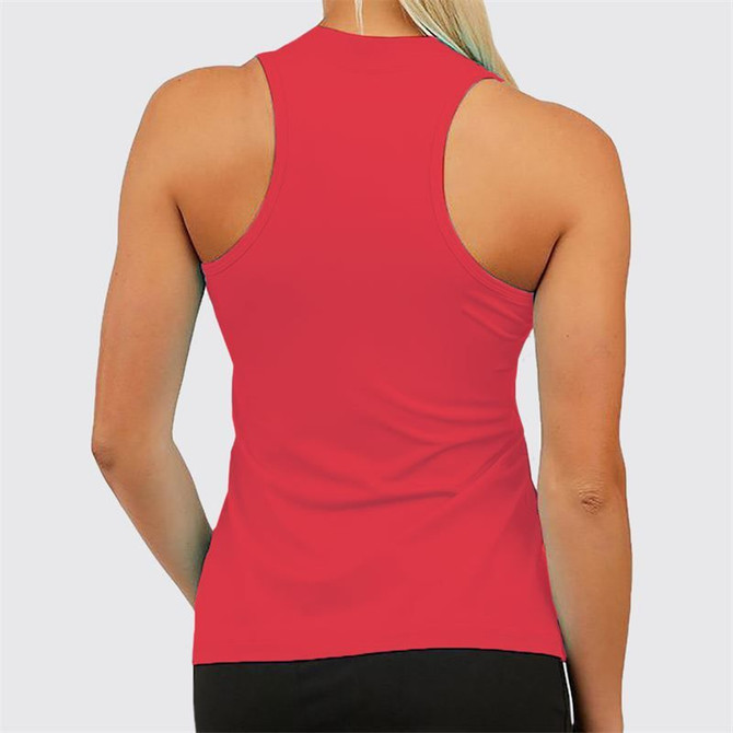 Sofibella UV Colors Racerback Tank - Berry Red - 2