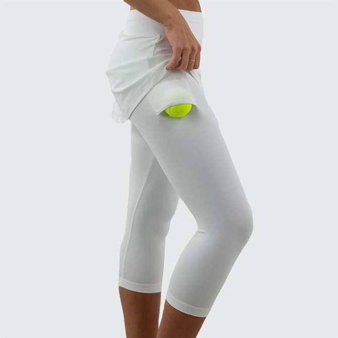 Sofibella Abaza Skirt w/Leggings - White - 3
