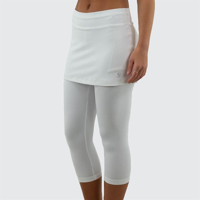 Sofibella Abaza Skirt w/Leggings - White