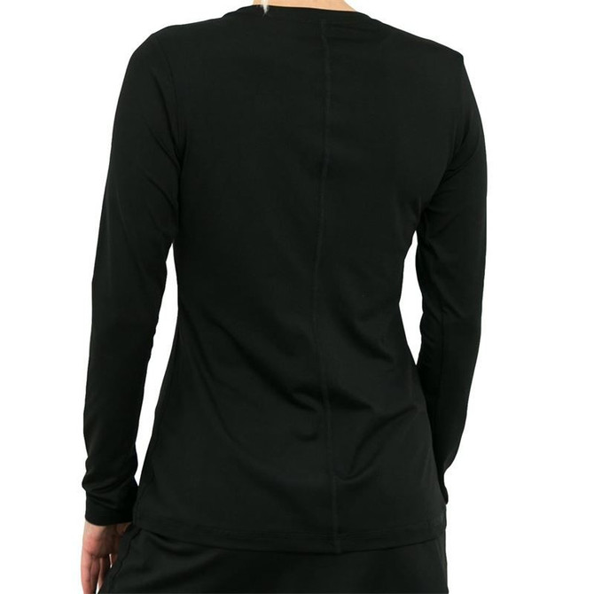 Sofibella UV Colors Long Sleeve Top - Black - 3