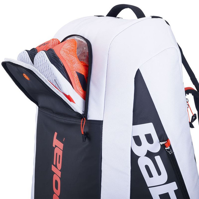 Babolat RH Pure Strike 12 Pack Tennis Bag - White/Red - 4