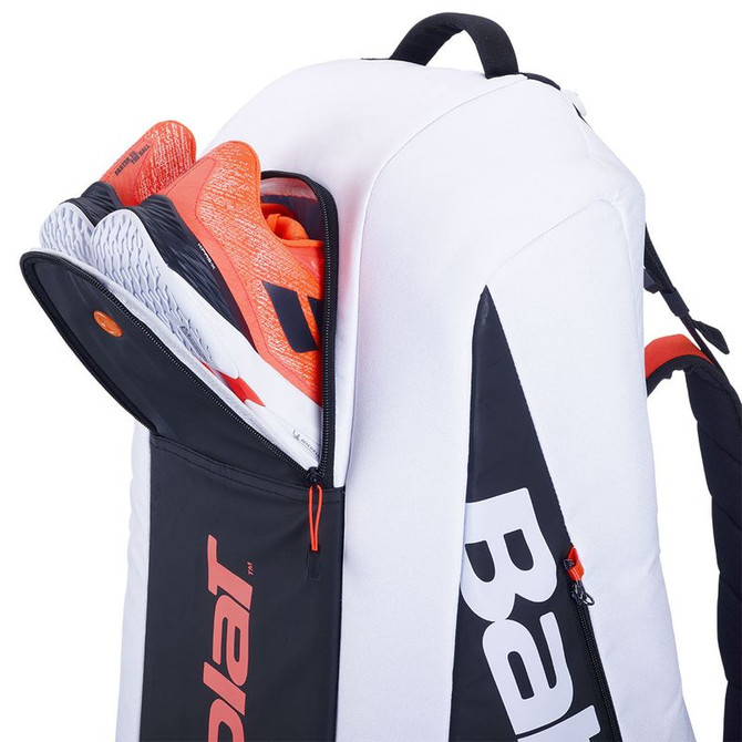 Babolat RH Pure Strike 6 Pack Tennis Bag - White/Red - 4