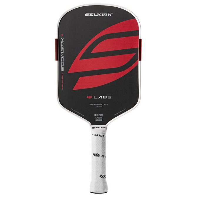 Selkirk Labs Boomstik Elongated 16mm Red Pickleball Paddle