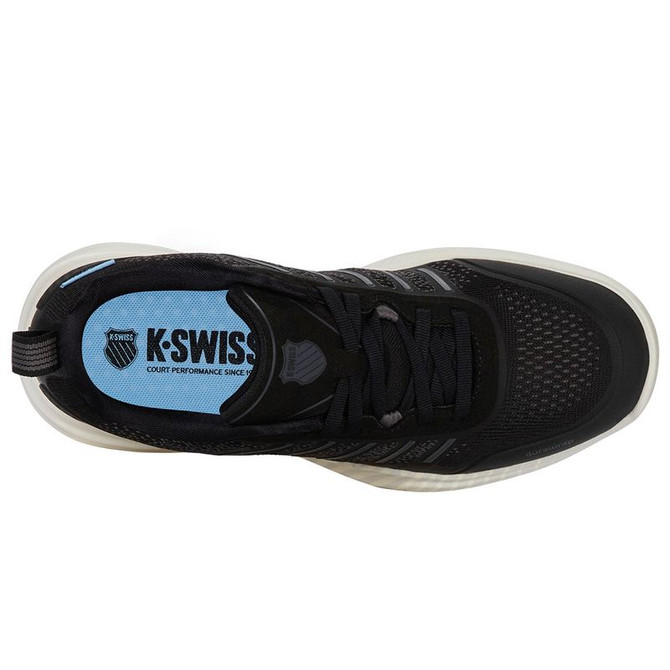 K Swiss Ultra Court Womens Pickleball Shoe - Black/Snow White/Asphalt - 2
