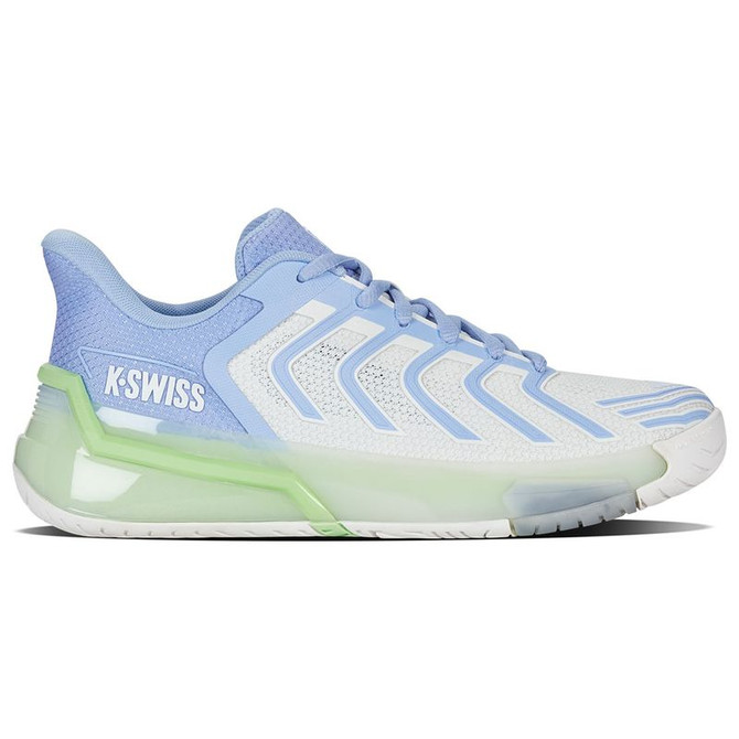 K Swiss Ultrashot 4 Womens Tennis Shoe - Lucent White/Dutch Canal/Paradise Green