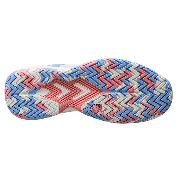 K Swiss Ultrashot Team Womens Tennis Shoe - Open Air/Bright White/Strawberry ice - 2