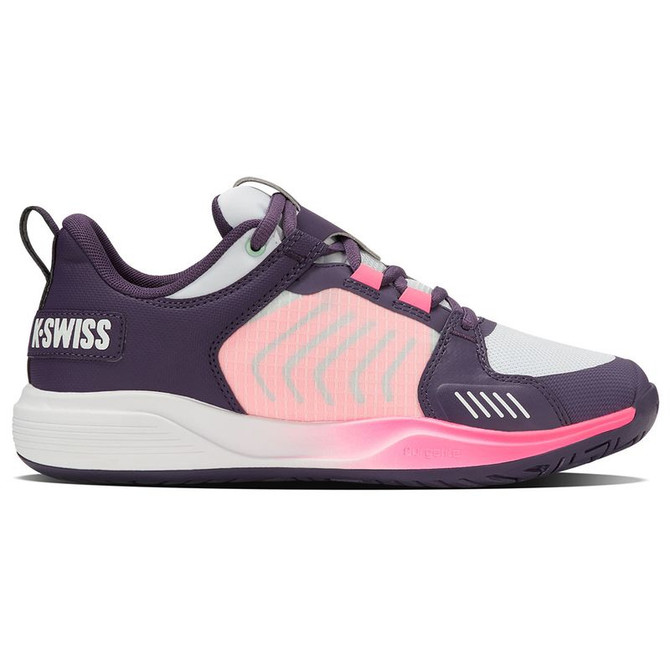 K Swiss Ultrashot Team Womens Tennis Shoe - Purple Plumeria/White