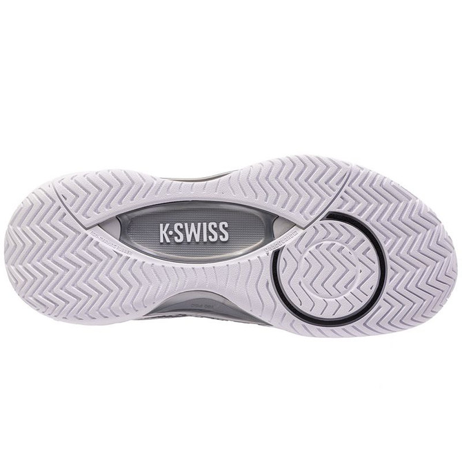 K Swiss Hypercourt Supreme 2 Womens Tennis Shoe - White/Vapor Blue/Black - 2