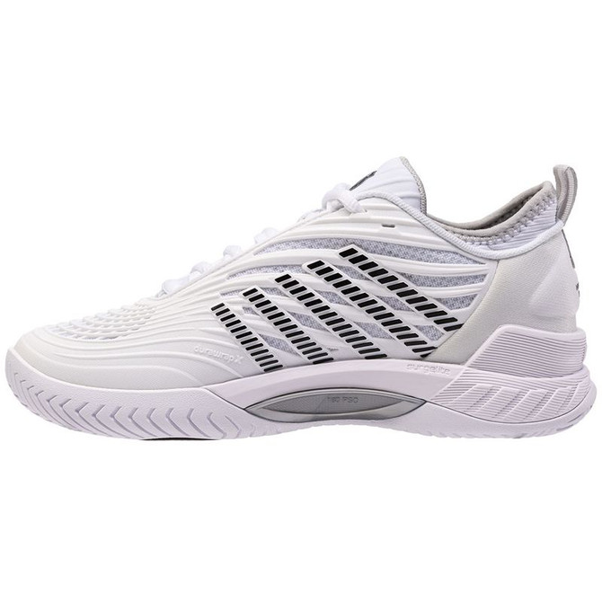 K Swiss Hypercourt Supreme 2 Womens Tennis Shoe - White/Vapor Blue/Black - 3