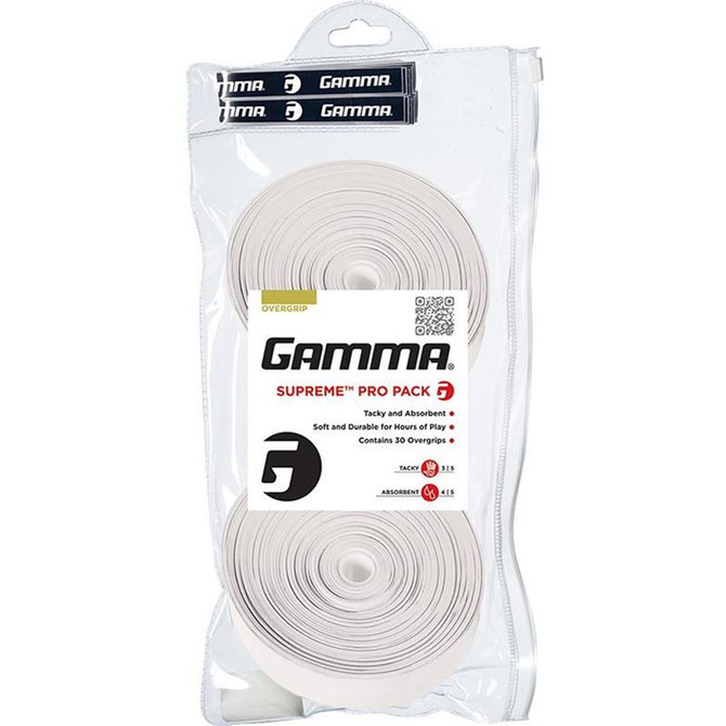 Gamma Supreme Tennis OverGrip (30 Pack) AGSO-310 - 2