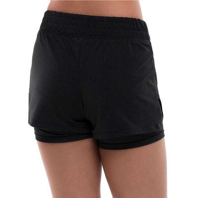 Lucky in Love Girls Core Match Point Short - Black - 3