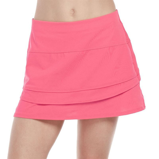 Lucky In Love Core Girls So Much Fun Skirt - Neon Pink
