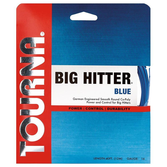 Tourna Big Hitter Blue 16G Blue Tennis String