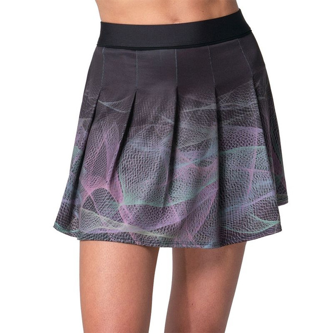 Lucky in Love Novelty Courtside Lights Skirt - Multi