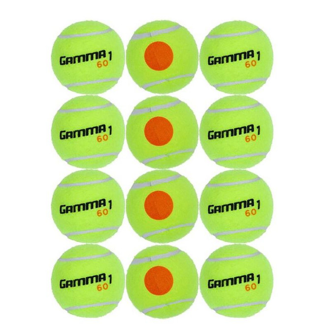Gamma Orange Dot 60 Tennis Balls (12 Pack) - 2