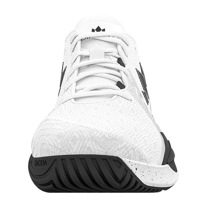 Diadem Court Burst Mens Tennis Shoe - White/Black - 7