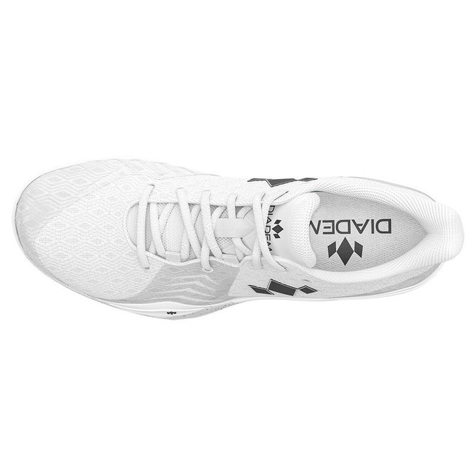 Diadem Court Burst Womens Tennis Shoe - White/White - 5