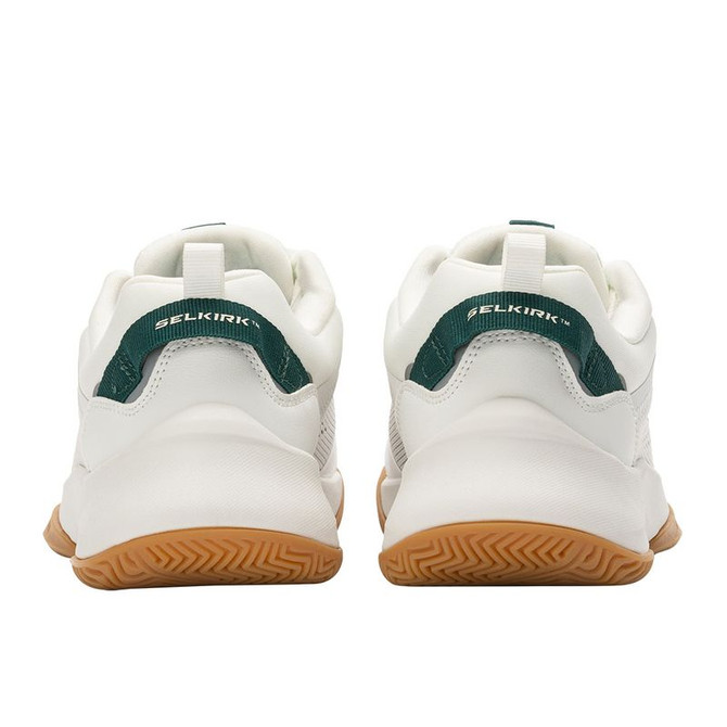 Selkirk CourtStrike Womens Pickleball Shoe - White/Pine Green - 4