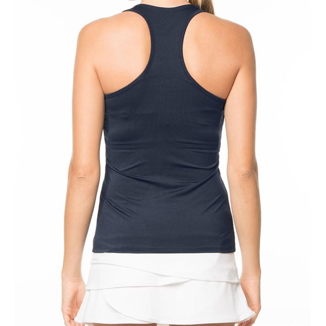 Lucky in Love V Neck Tank - Midnight - 3