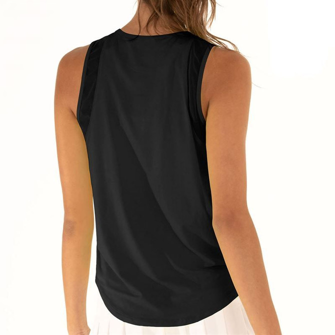 Lucky In Love L UV Chill Out Tank - Black - 3