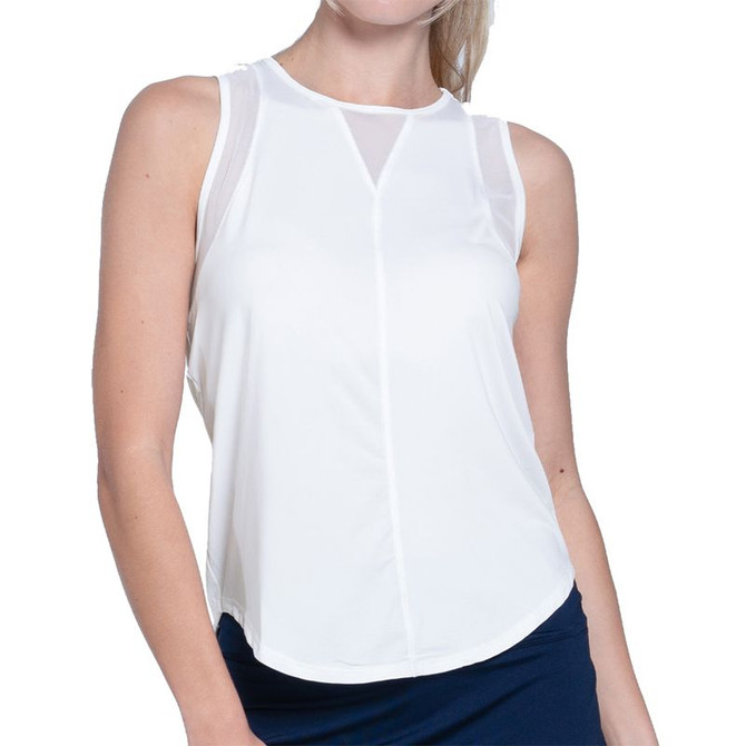 Lucky in Love LUV Protection Chill Out Tank Top - Bone