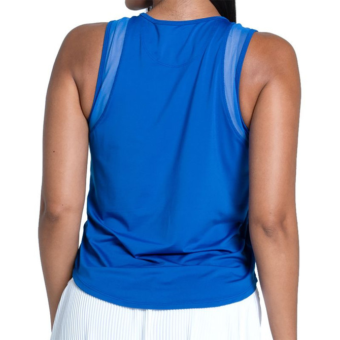 Lucky in Love LUV Protection Chill Out Tank Top - Electric Blue - 3