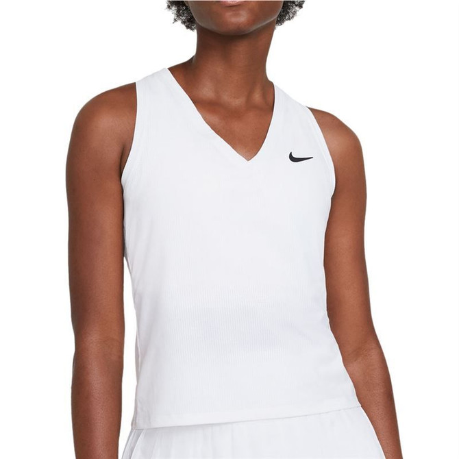 Nike Court Victory Tank - White/Black