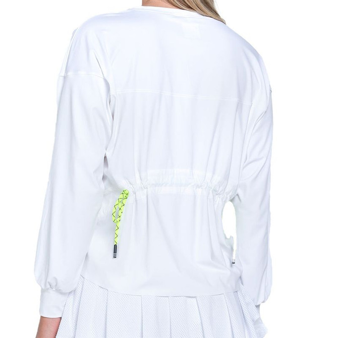 Lucky in Love Essentials Be Tulle Throw Over - White