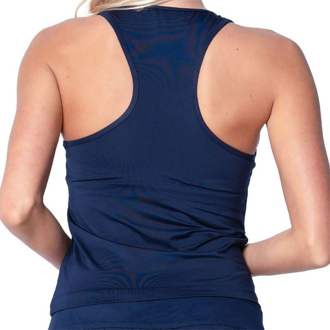 Lucky in Love Team Tank Top - Navy - 3