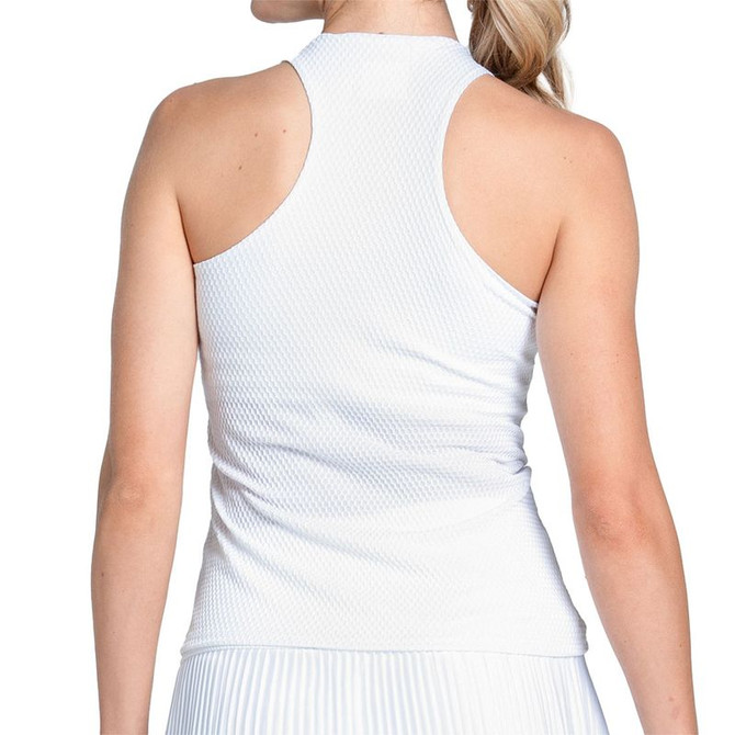 Lucky in Love Retro Revival Tank Top - White - 3